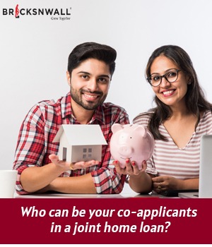 Who can be your co-applicants in a joint home loan?